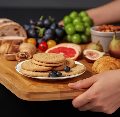 Large Bamboo Cutting Board – 4-in-1 Multifunctional Kitchen Board